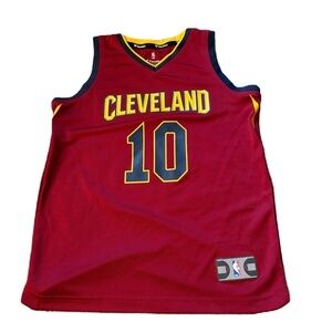 Cleveland Cavaliers Kids Basketball Jersey #10 Garland Small Fanatics NBA Red